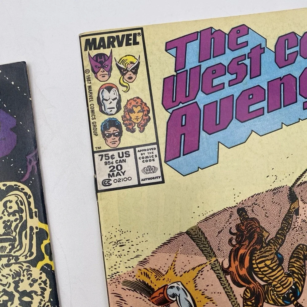 The West Coast‎ Avengers Comic Book Collection Lot 10 Issues Marvel SEE ALL PICS